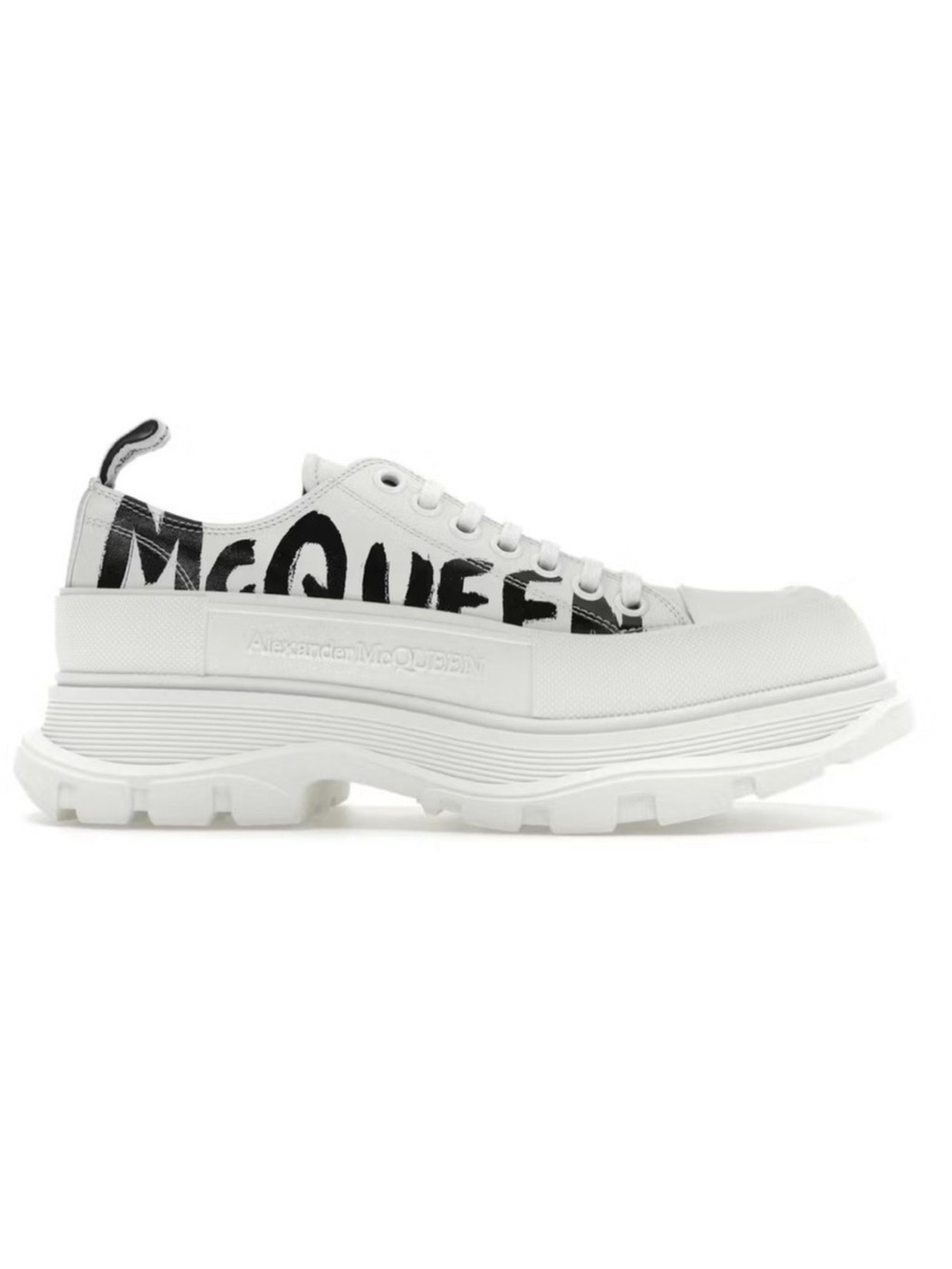 Alexander, McQueen tread slick low top sneakers size 45 made in Italy